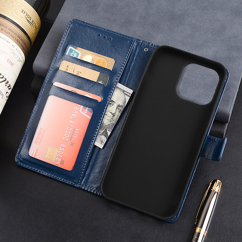 IDEWEI For Xiaomi Poco F5 Pro 5G Redmi K60 Pro 5G K60 5G Magnetic Closure Wallet Phone Case Crazy Horse Texture Stand PU Leather Flip Shell IDEWEI For Xiaomi Poco F5 Pro 5G Redmi K60 Pro 5G K60 5G Magnetic Closure Wallet Phone Case Crazy Horse Texture Stand PU Leather Flip Shell